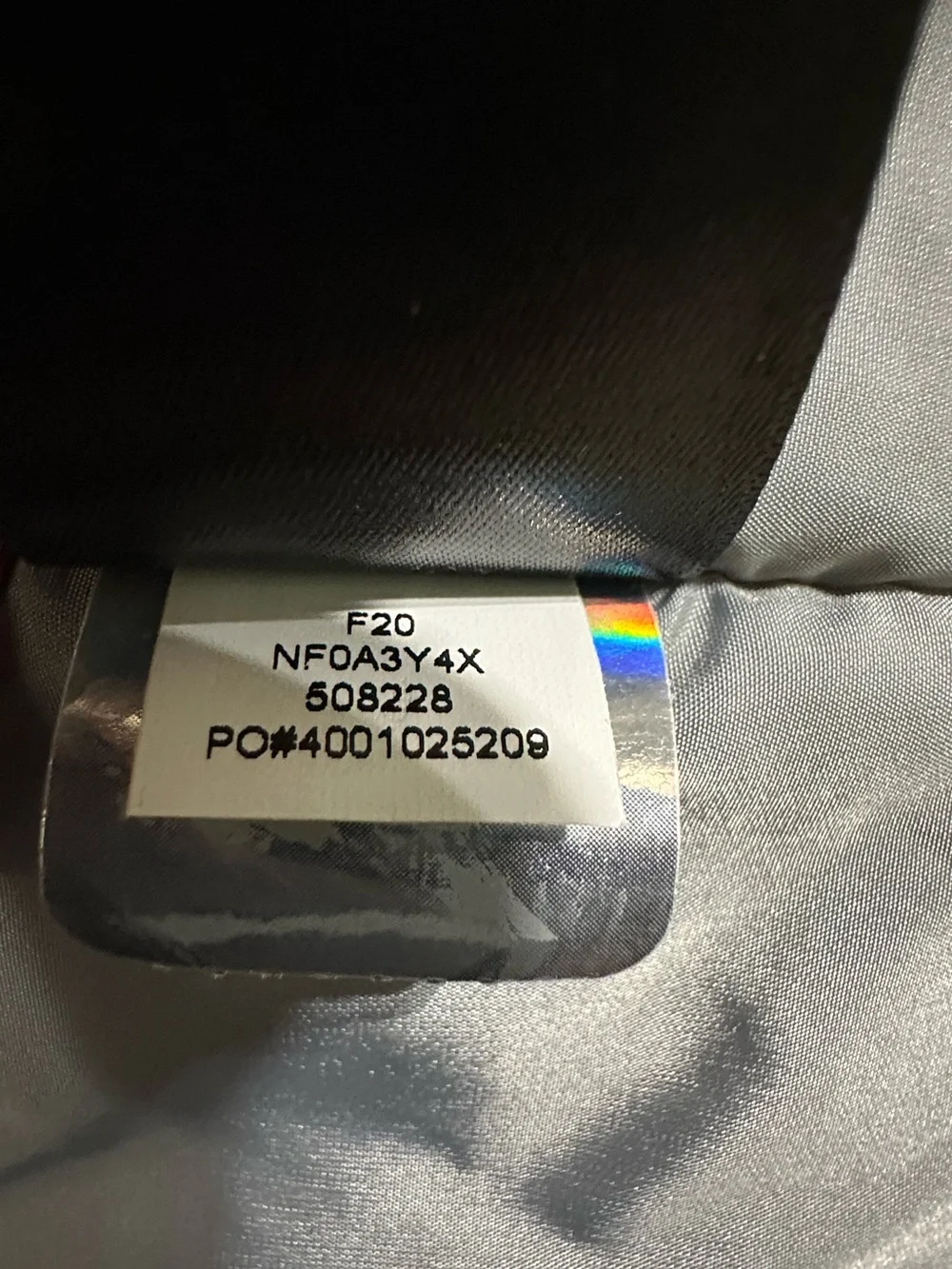 North face Apex elevation insulated jacket size XL gray